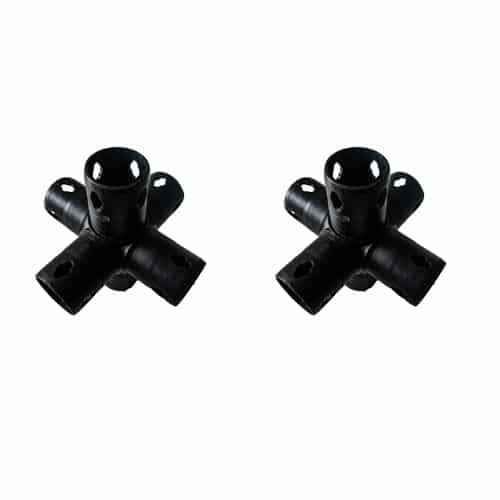 Funphix UK 6 Way Connector X2, featuring two durable and versatile 6 way connectors perfect for expanding Funphix construction sets.