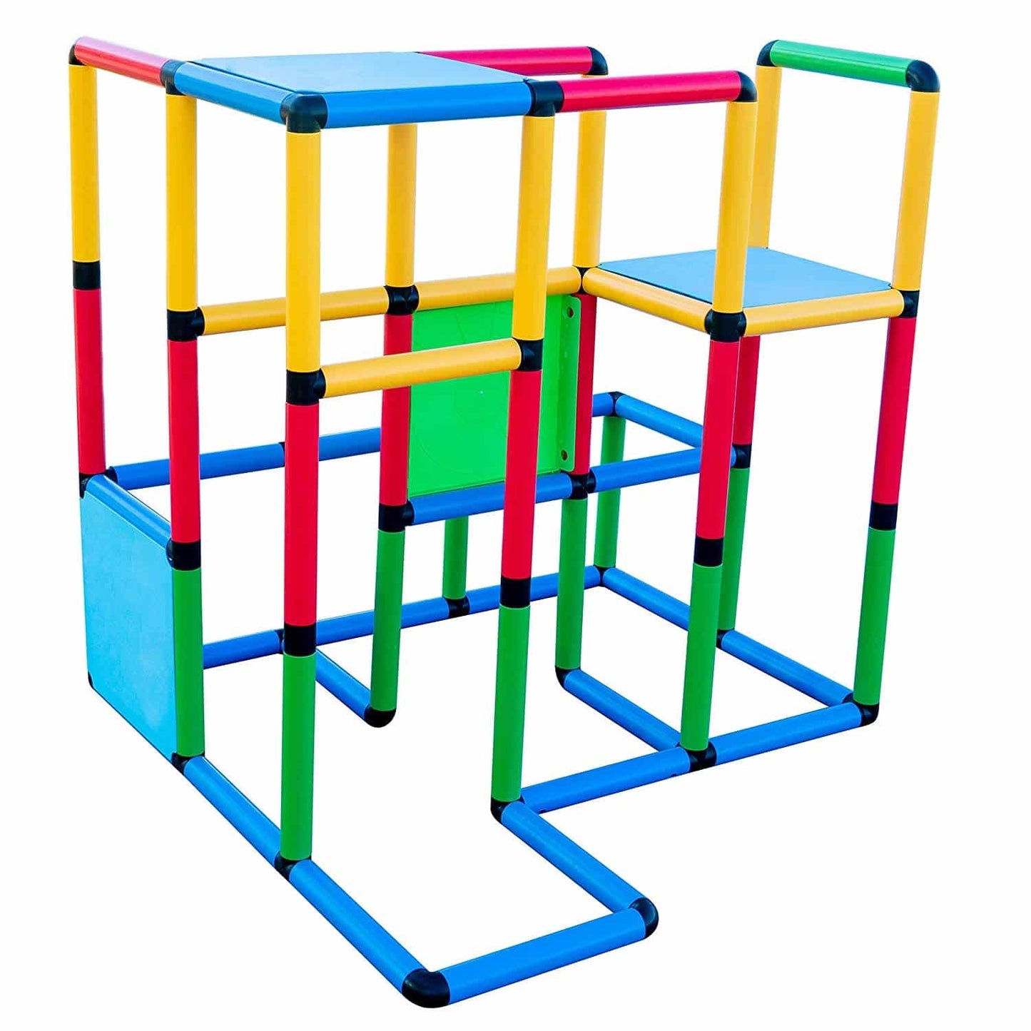 Funphix UK Deluxe Kit indoor outdoor playset presenting a sturdy climbing structure emphasizing creativity and play.