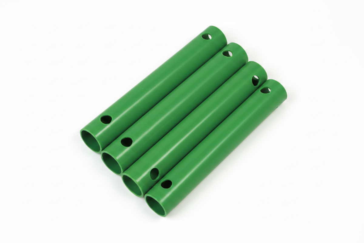Funphix 35cm Tubes Set - 4 Green tubes for Creative Building Fun