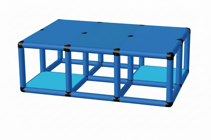 Funphix Wide Flat Pool Platform – Model FB-L125-W85-P45 - Funphix