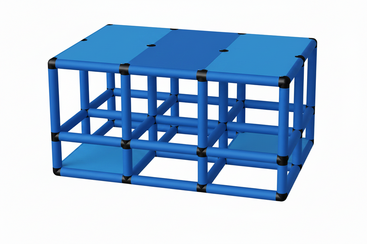 Funphix Elevated Flat Pool Platform – Model FB-L125-W85-P65 - Funphix