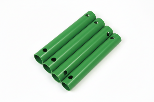 Funphix 35cm Tubes Set - 4 Green tubes for Creative Building Fun